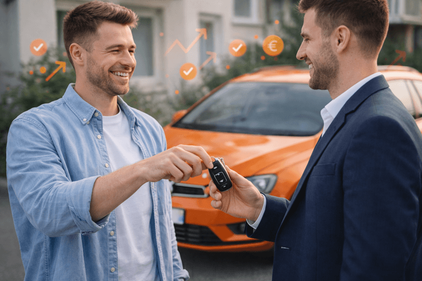 Auto verkaufen und Geld erhalten